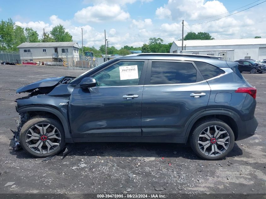 2022 Kia Seltos Sx Turbo VIN: KNDETCA2XN7255087 Lot: 39475995