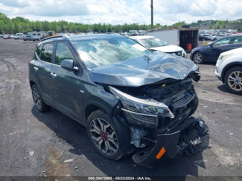 2022 Kia Seltos Sx Turbo VIN: KNDETCA2XN7255087 Lot: 39475995