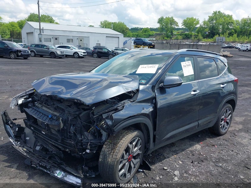 2022 Kia Seltos Sx Turbo VIN: KNDETCA2XN7255087 Lot: 39475995