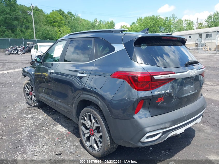 2022 Kia Seltos Sx Turbo VIN: KNDETCA2XN7255087 Lot: 39475995