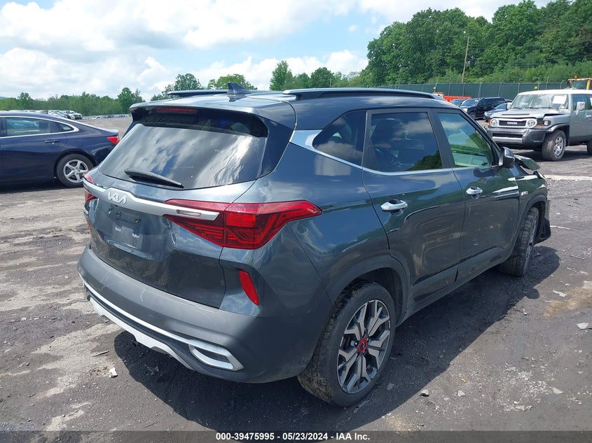 2022 Kia Seltos Sx Turbo VIN: KNDETCA2XN7255087 Lot: 39475995