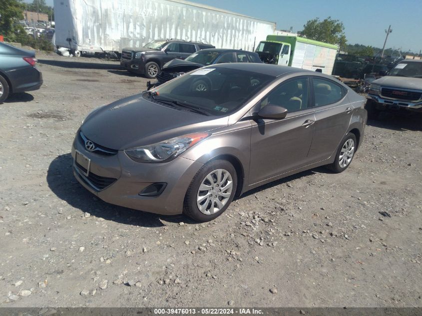 2012 Hyundai Elantra Gls VIN: 5NPDH4AE9CH112489 Lot: 39476013