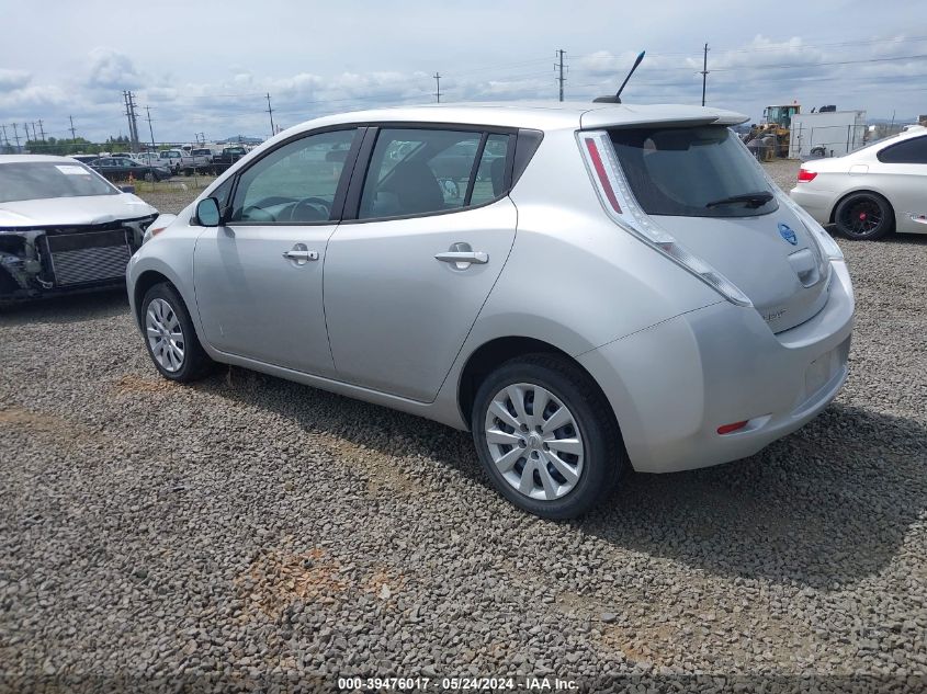 2013 Nissan Leaf S VIN: 1N4AZ0CP5DC400908 Lot: 39476017