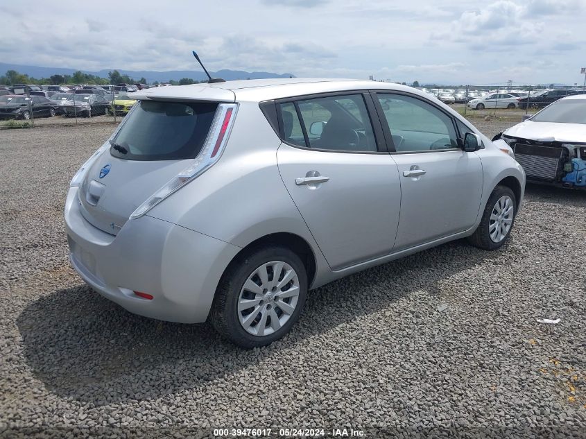 2013 Nissan Leaf S VIN: 1N4AZ0CP5DC400908 Lot: 39476017