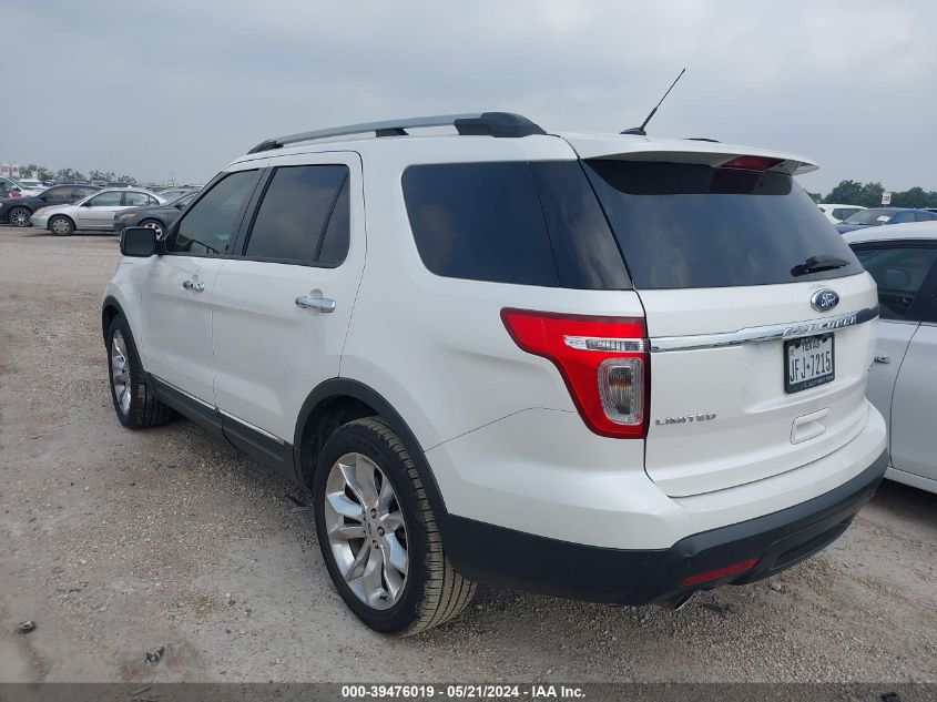 2015 Ford Explorer Limited VIN: 1FM5K7F84FGB89270 Lot: 39476019