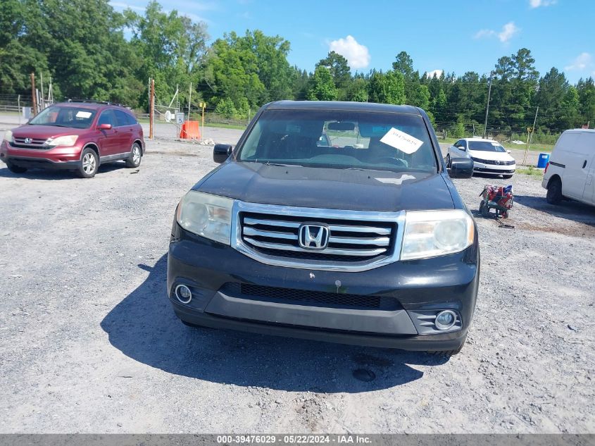 2013 Honda Pilot Ex VIN: 5FNYF3H44DB014372 Lot: 39476029