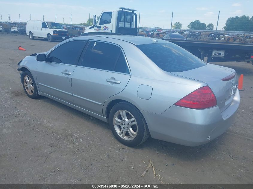 2007 Honda Accord 2.4 Ex VIN: 1HGCM56827A152928 Lot: 39476030