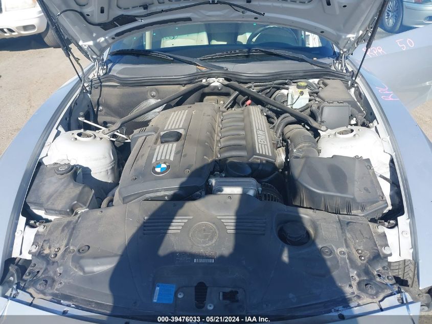 2008 BMW Z4 3.0Si VIN: 4USBU53588LW93650 Lot: 39476033