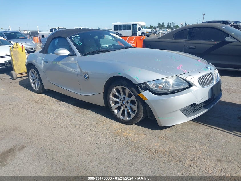 2008 BMW Z4 3.0Si VIN: 4USBU53588LW93650 Lot: 39476033