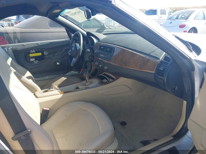 2008 BMW Z4 3.0Si VIN: 4USBU53588LW93650 Lot: 39476033