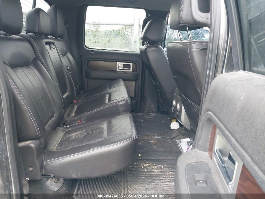 2012 Ford F-150 Lariat VIN: 1FTFW1ET9CFB40924 Lot: 39476035