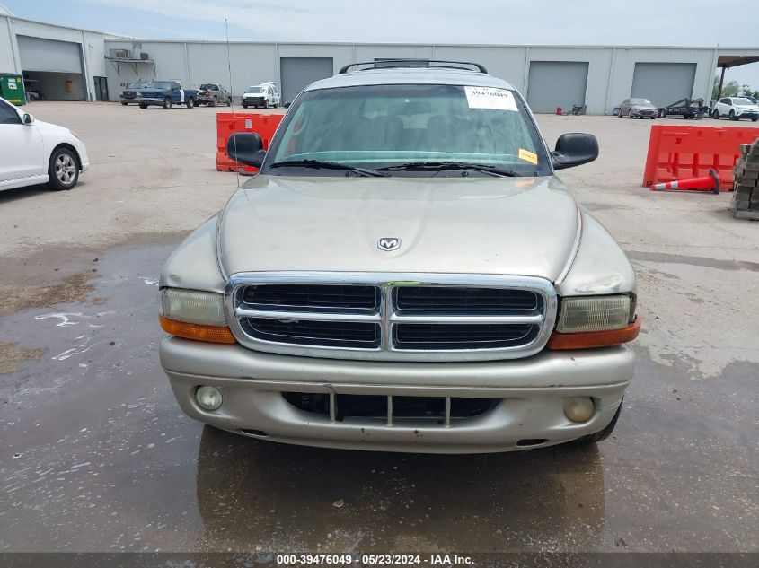 2002 Dodge Durango R/T VIN: 1B4HS78Z22F168759 Lot: 39476049