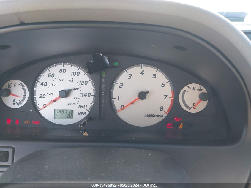 2001 Nissan Maxima Se VIN: JN1CA31D21T842290 Lot: 39476052