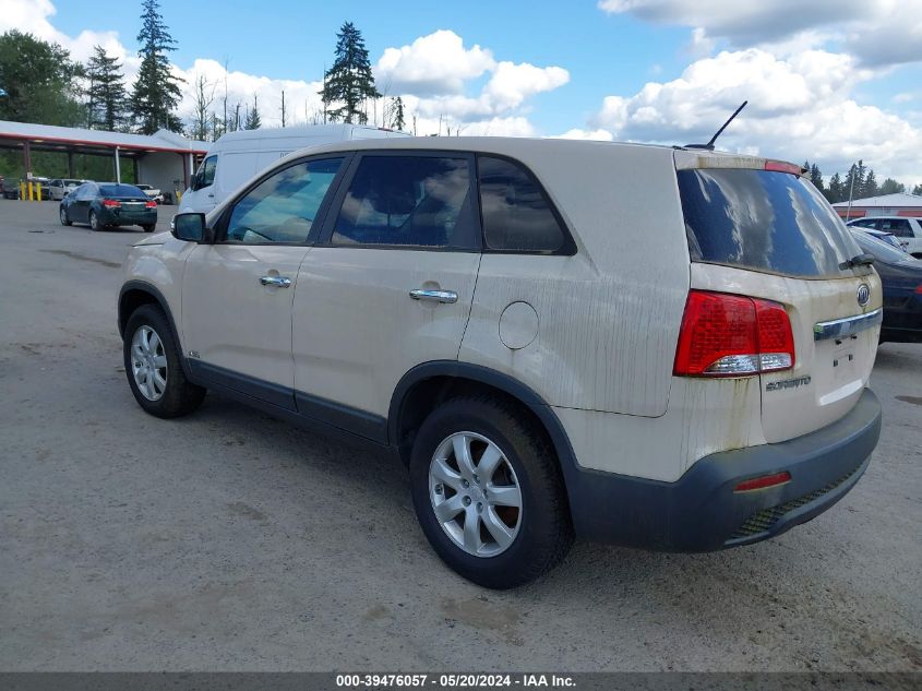 2011 Kia Sorento Lx VIN: 5XYKTCA16BG073489 Lot: 39476057