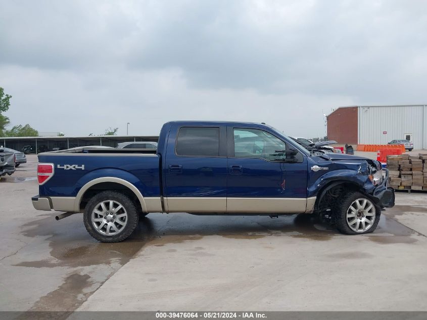 2009 Ford F-150 King Ranch VIN: 1FTPW14V99KB58444 Lot: 39476064