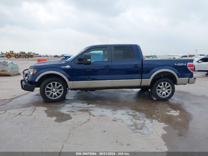 2009 Ford F-150 King Ranch VIN: 1FTPW14V99KB58444 Lot: 39476064