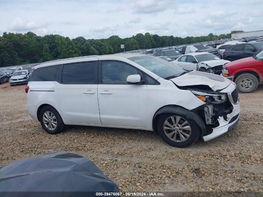 2016 Kia Sedona Lx VIN: KNDMB5C18G6086050 Lot: 39476067