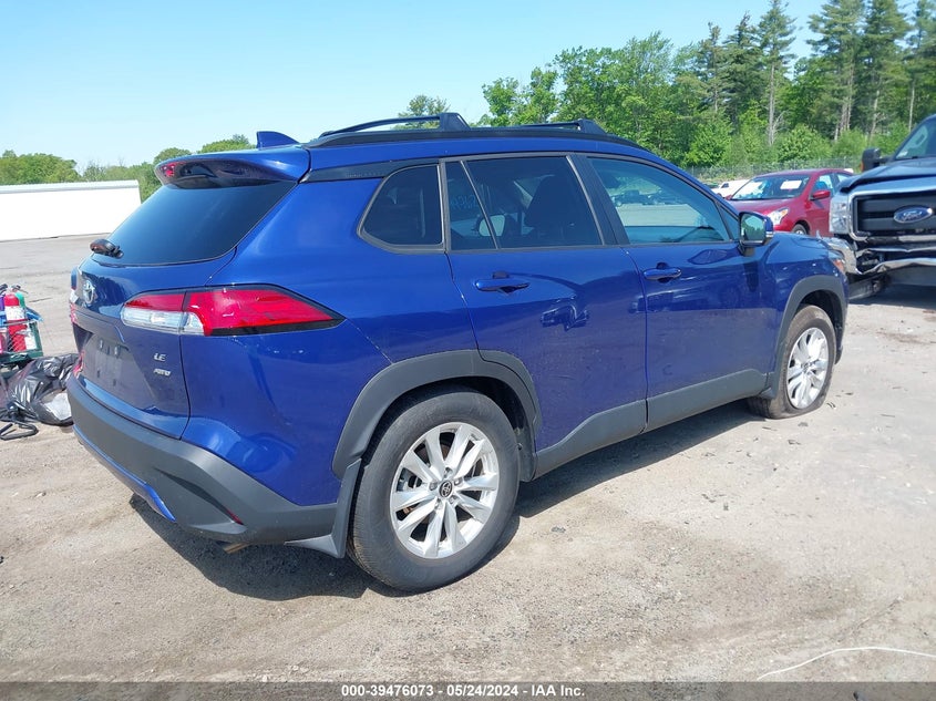 2022 Toyota Corolla Cross Le VIN: 7MUCAABG1NV042827 Lot: 39476073