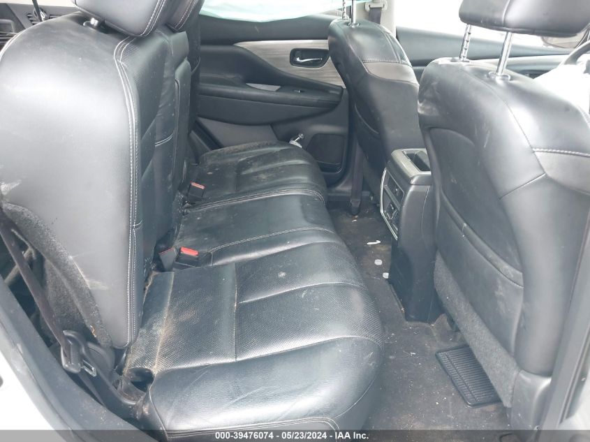 2015 Nissan Murano Sl VIN: 5N1AZ2MG2FN232779 Lot: 39476074