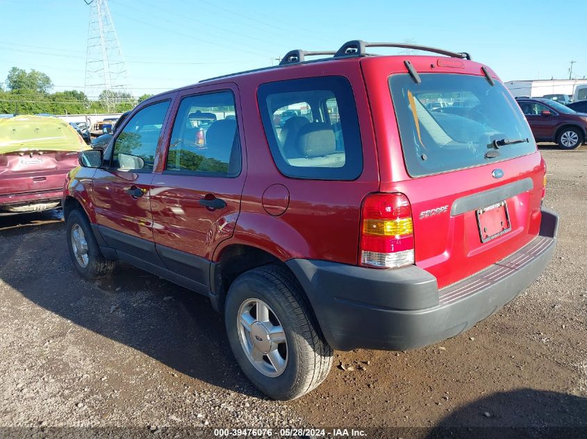 2004 Ford Escape Xls VIN: 1FMYU02144DA07346 Lot: 39476076