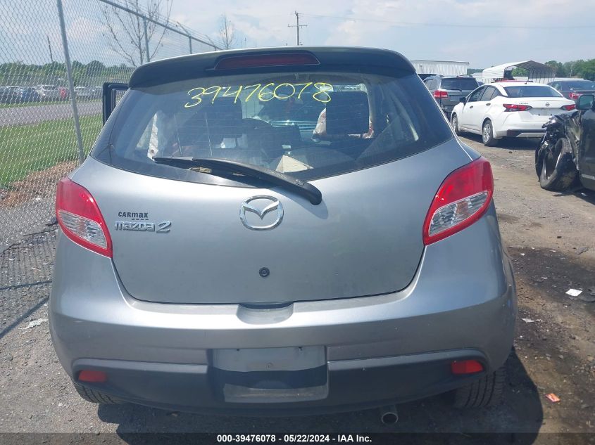 2013 MAZDA MAZDA2 TOURING - JM1DE1LY7D0166709