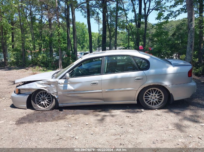 2004 Subaru Legacy L/L W/35Th Anniversary Edition VIN: 4S3BE625347211244 Lot: 39476079