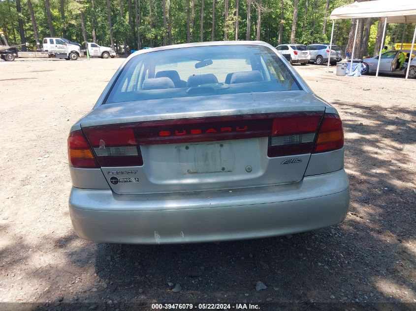 2004 Subaru Legacy L/L W/35Th Anniversary Edition VIN: 4S3BE625347211244 Lot: 39476079