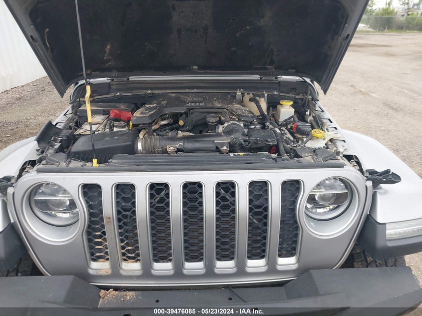 VIN 1C6HJTFG5LL114687 2020 JEEP GLADIATOR OVERLAND