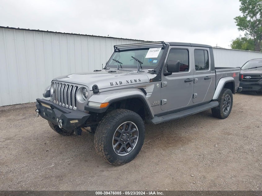 VIN 1C6HJTFG5LL114687 2020 JEEP GLADIATOR OVERLAND