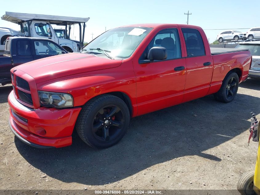 2004 Dodge Ram 1500 Slt/Laramie VIN: 1D7HA18D64S663036 Lot: 39476088