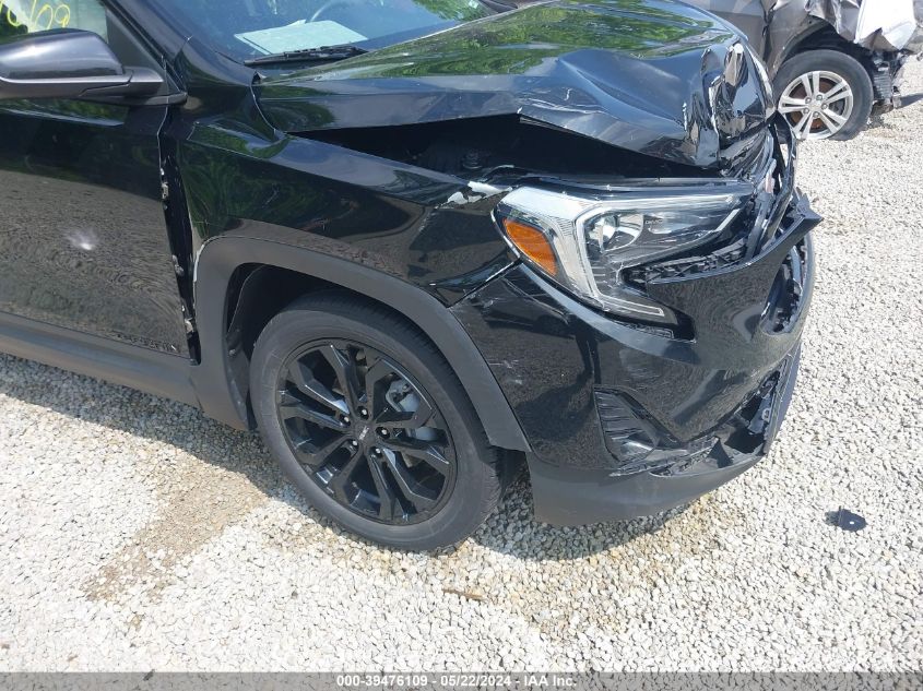 2020 GMC Terrain Fwd Slt VIN: 3GKALPEV1LL158836 Lot: 39476109