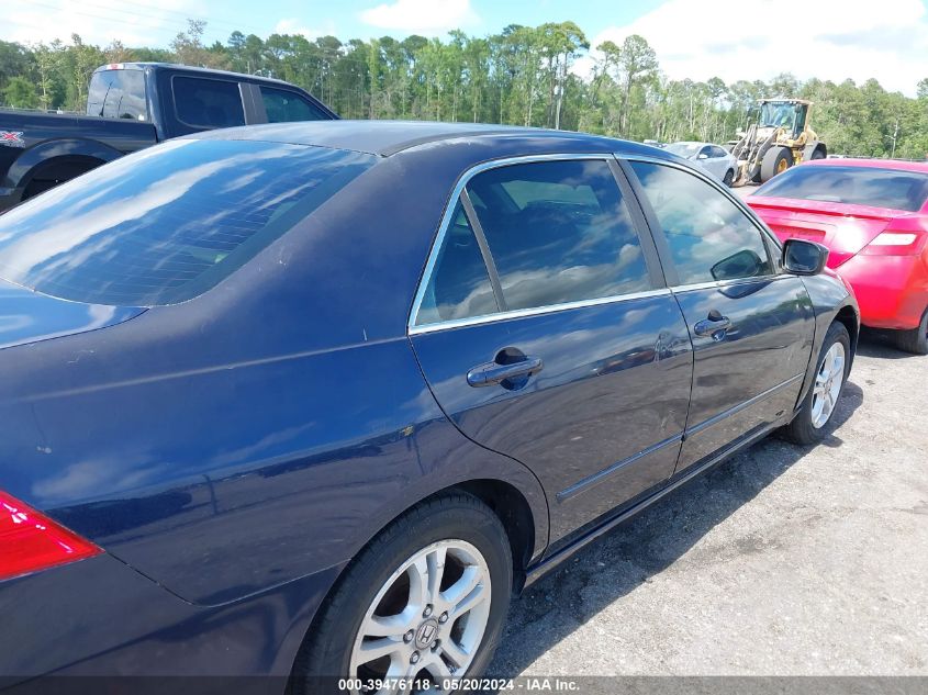 2006 Honda Accord 2.4 Se VIN: 1HGCM56366A043777 Lot: 39476118