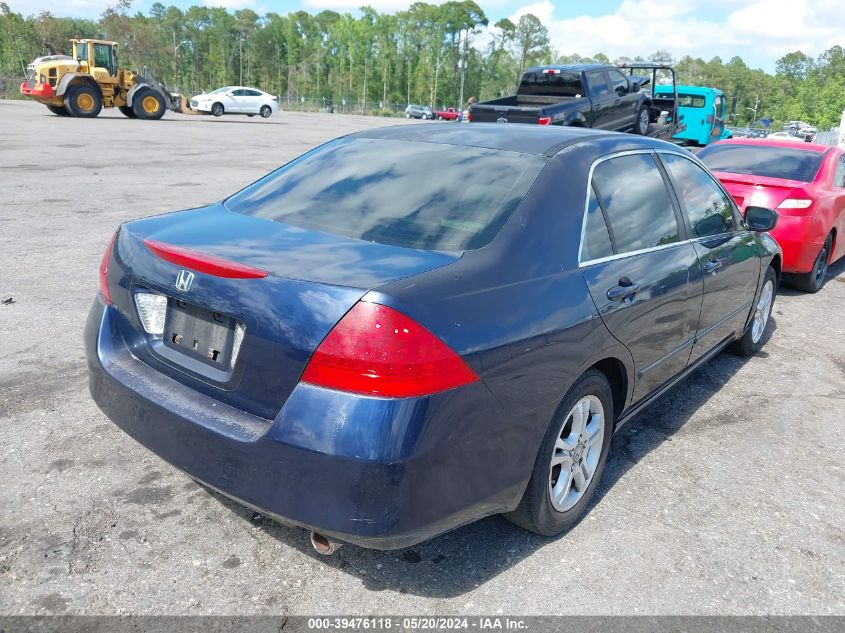 2006 Honda Accord 2.4 Se VIN: 1HGCM56366A043777 Lot: 39476118