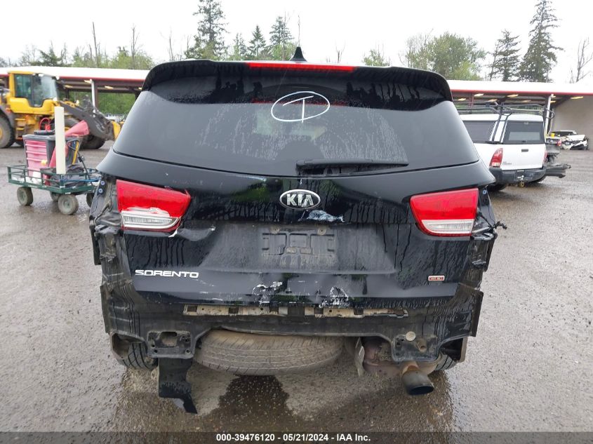 2016 Kia Sorento Lx/L VIN: 5XYPGDA32GG109638 Lot: 39476120