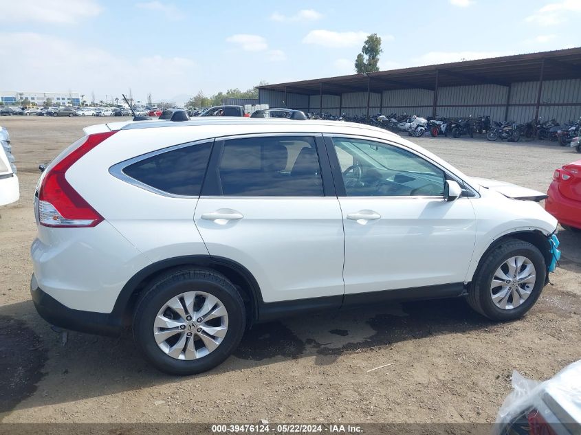 2014 Honda Cr-V Ex-L VIN: 5J6RM3H71EL017758 Lot: 39476124