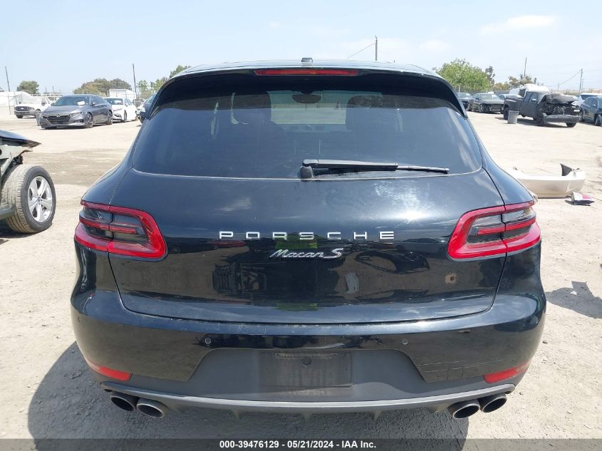 2015 Porsche Macan S VIN: WP1AB2A50FLB44058 Lot: 39476129