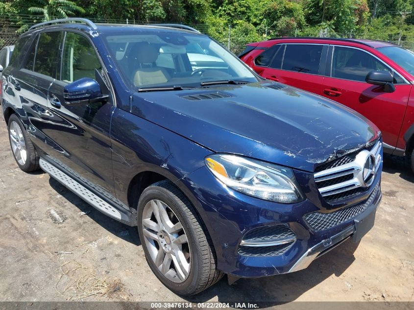 2017 Mercedes-Benz Gle 350 4Matic VIN: 4JGDA5HB9HA889528 Lot: 39476134