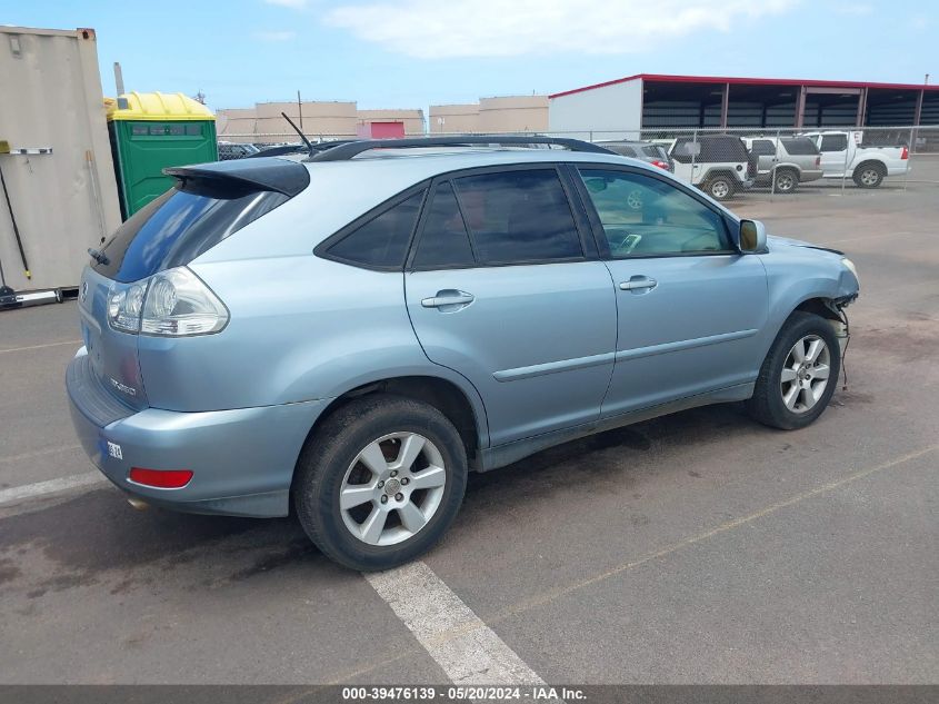 2007 Lexus Rx 350 VIN: JTJHK31U872001716 Lot: 39476139