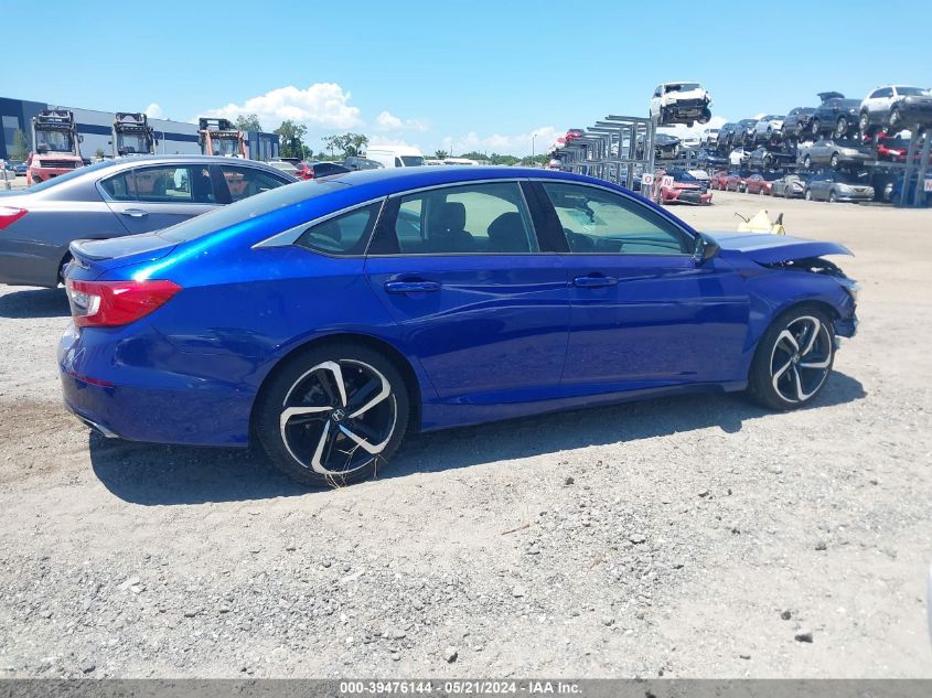 2021 Honda Accord Sport Special Edition VIN: 1HGCV1F4XMA086059 Lot: 39476144