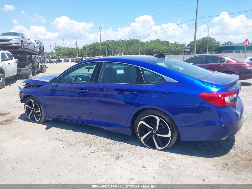 2021 Honda Accord Sport Special Edition VIN: 1HGCV1F4XMA086059 Lot: 39476144