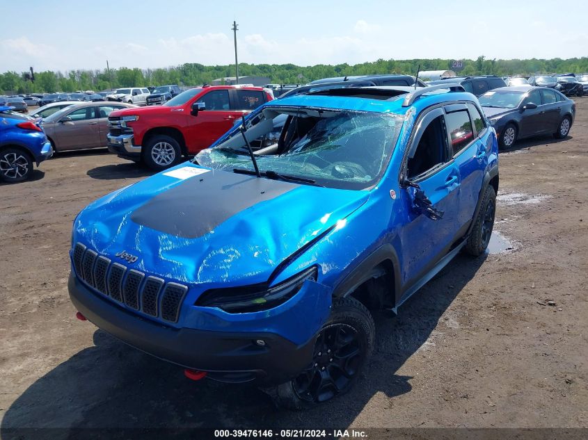 2019 Jeep Cherokee Trailhawk 4X4 VIN: 1C4PJMBXXKD246109 Lot: 39476146