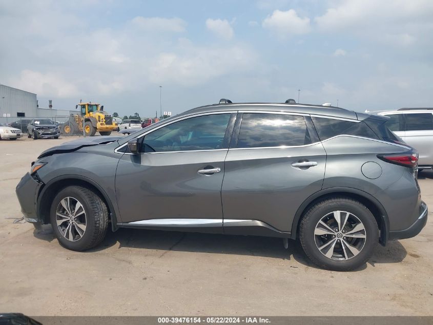 2020 Nissan Murano Sv Fwd VIN: 5N1AZ2BJ1LN109551 Lot: 39476154