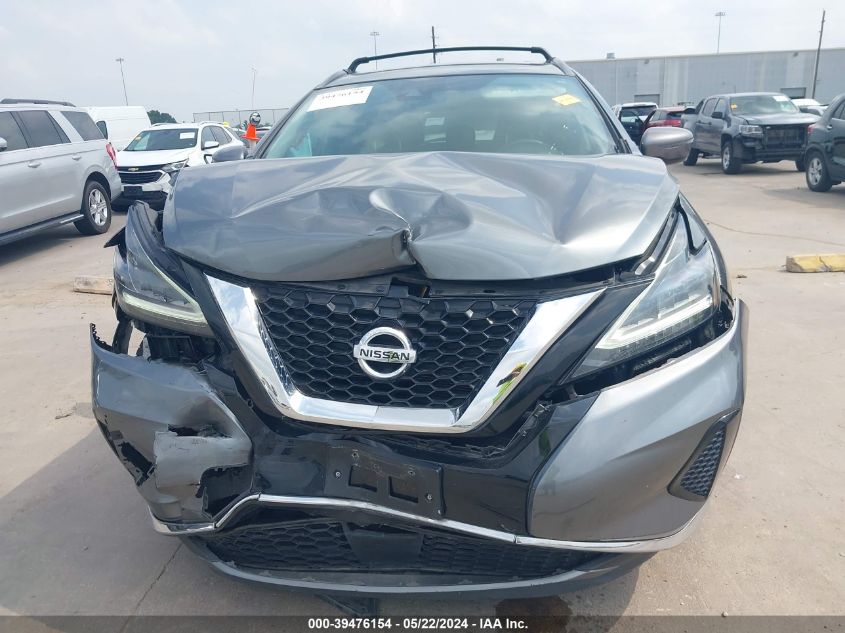 2020 Nissan Murano Sv Fwd VIN: 5N1AZ2BJ1LN109551 Lot: 39476154