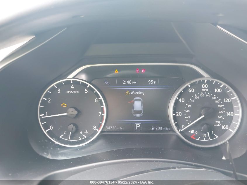 2020 Nissan Murano Sv Fwd VIN: 5N1AZ2BJ1LN109551 Lot: 39476154