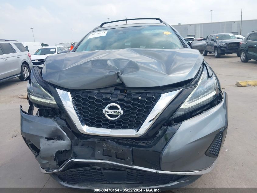 2020 Nissan Murano Sv Fwd VIN: 5N1AZ2BJ1LN109551 Lot: 39476154