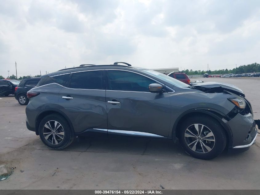 2020 Nissan Murano Sv Fwd VIN: 5N1AZ2BJ1LN109551 Lot: 39476154