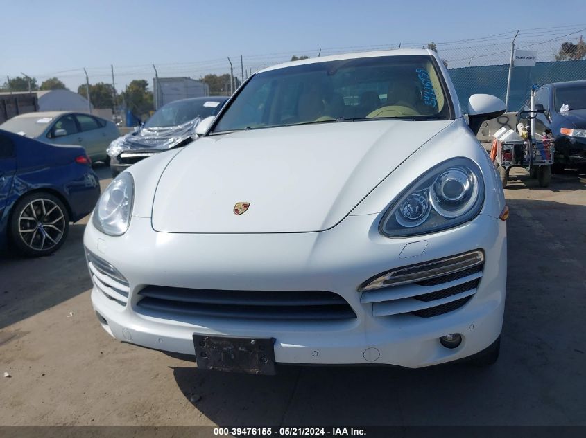 2012 Porsche Cayenne VIN: WP1AA2A28CLA07552 Lot: 39476155