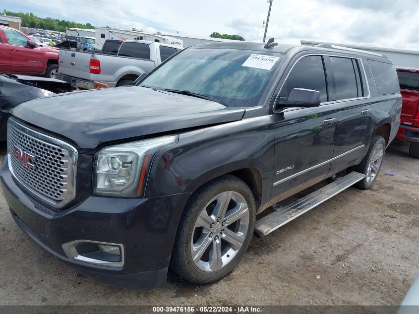 2015 GMC Yukon Xl 1500 Denali VIN: 1GKS2JKJXFR556159 Lot: 39476156