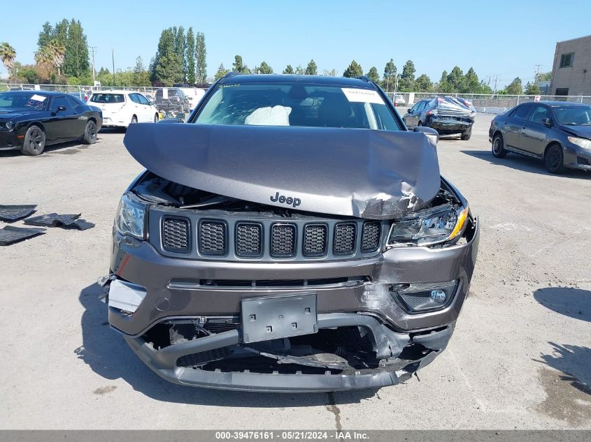 2021 Jeep Compass Altitude Fwd VIN: 3C4NJCBB9MT523433 Lot: 39476161