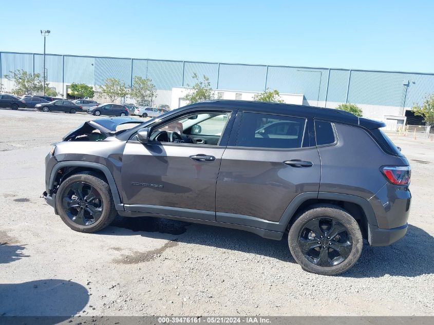 2021 Jeep Compass Altitude Fwd VIN: 3C4NJCBB9MT523433 Lot: 39476161